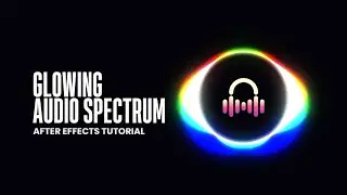 Glowing Audio Spectrum | After Effects Tutorial | Mellow Mograph