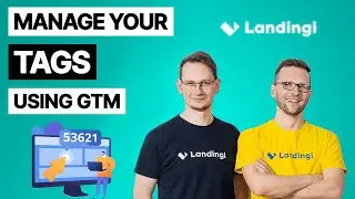 Manage your landing page tags using GTM