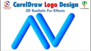 Corel draw tutorials logo design | 3D Realistic Effects in Corel Draw 2022