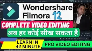 (101) Filmora 12 - Complete Video Editing Course in Hindi💥Wondershare Filmora 12 💥FILMORA 12