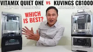 Best High-End Blender: Vitamix vs Kuvings Commercial CB1000 Vacuum Comparison