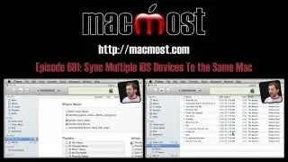 Sync Multiple iOS Devices To the Same Mac (MacMost Now 681)