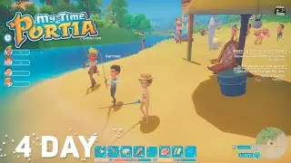 Прохождение My Time At Portia • День рыбака