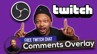 COOL TWITCH CHAT OVERLAY Tool Using OBS & CHAT FLOW | Transparent