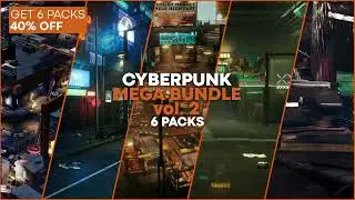 Cyberpunk MegaBundle Vol.2 | Unreal Engine 5