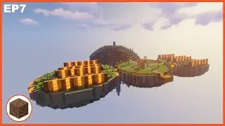 Minecraft Survival series - SkyBlock EP7 - Melons and Pumpkins