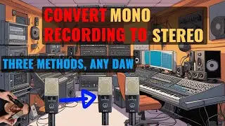 Convert Any Mono Recording to Stereo (Any DAW, Three methods!)