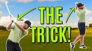 GOLF: THE TRICK To Stop Rushing The Downswing And Create EFFORTLESS POWER