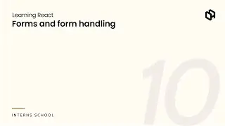 React Developer Mastery Series: Forms and form handling