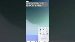 How to Enable the On-Screen Keyboard on #Chromebook