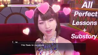 Yuki - All Perfect Lessons | Cabaret Management | Customer Service + Substory | Yakuza 0