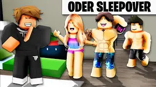 I Threw a FAKE SLEEPOVER to Catch ONLINE DATERS.. (Brookhaven RP)