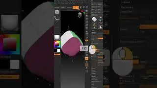 Converting cube to cyclinder in zbrush