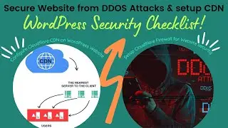 Secure Your Website with Cloudflare CDN and Firewall Protection | WordPress Security Checklist