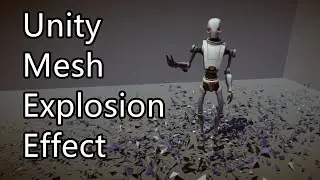 Unity Tool - Mesh Explosion Effect - Downloadable