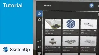 SketchUp Viewer for Hololens 2 02 Home Screen Tour