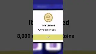 FREE 8000 COIN EFOOTBALL MOBILE 2023 😱