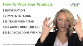 How To Price Your Information Products & Programs?