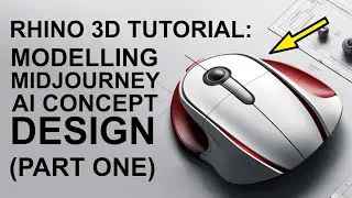 Rhino 3D Demo: Modelling a Midjourney AI-generated Concept Design (Part 1)