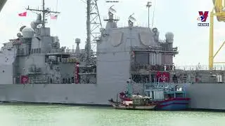 US aircraft carrier makes port call in Da Nang city