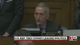 U.S. Rep. Trey Gowdy leaving politics