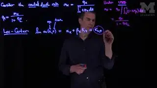 Lee Carter Method of Mortality Improvement