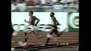 Wilson Kipketer,800m Final,1995 World Championships,Gothenburg,Sweden