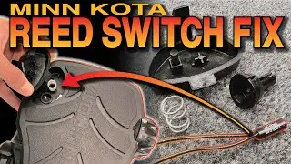 Minn Kota Reed Switch Repair - Foot Pedal Button - Ultrex / Fortrex / Maxxum