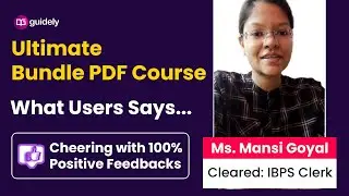 What Users Says | Guidely Bundle PDF Course | Ms. Mansi Goyal