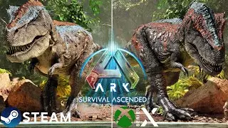 PC vs Xbox Series X | Max Graphics 4K | Direct Comparison | ARK: Survival Ascended