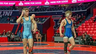 138 3A – Jimmy Nugent {G} of Downers Grove South IL vs. Scott Busse {R} of Lake Zurich IL