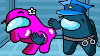 CUP SONG with a GIRL (Among Us animation)