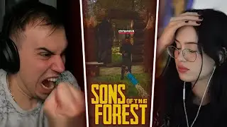 ГЛЕБ УСТАНАВЛИВАЕТ ДВЕРЬ / ВЫЖИВАНИЕ С КРИСВЕЙВ В SONS OF THE FOREST | Sasavot