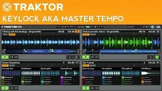 Traktor Pro 2 Tutorial: Keylock aka Master Tempo