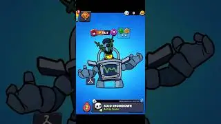 Plankton Darryl😈🔥 Brawl Stars Sneak Peeks #shorts #brawlstars #spongebob #planktondarryl