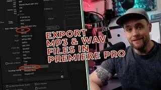 How to Export WAV or MP3 Audio From Adobe Premiere Pro | #Shorts