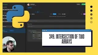 Python Tutorial for LeetCode 349: Intersection of Two Arrays - Finding Unique Common Elements