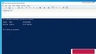 How to start windows services.msc using PowerShell command | Start or stop services with powershell