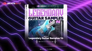 Royalty Free Guitar Loops Kit 2024 Legendary Guitar Loop Kit V2 Trap Loops & Hip Hop Samples Pack