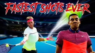 FASTEST Tennis Shots EVER Compilation (4K)