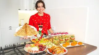 Меню на Новый Год 2024🎄 🎄 🎄 САМЫЕ вкусные, простые и красивые блюда! Новогодний стол