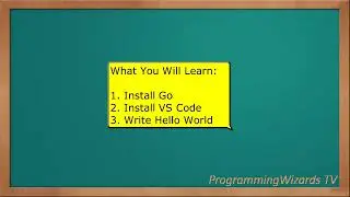 Learn Go with Music S1E1: Install Go and VS Code, HelloWorld