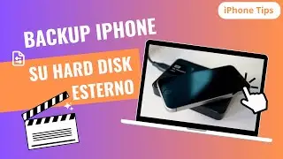 ✅Backup iPhone su hard disk esterno 2024 |  trasferire foto da iPhone a hard disk esterno