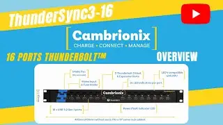 Thunderbolt 3 Connectivity with ThunderSync3-16 Thunderbolt 3 USB Hub - In-Depth Overview