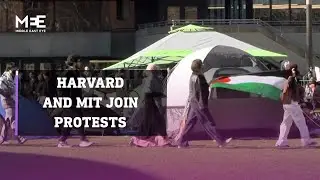 MIT and Harvard University students join solidarity encampment