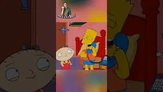 Simpsons with family guy 
