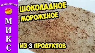 Домашнее шоколадное мороженое - быстро и просто 🍫