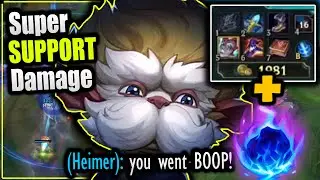 How to do the MOST damage as Heimerdinger Support?....