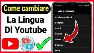 Come cambiare la lingua di Youtube sul cellulare | Come cambiare lingua su YouTube