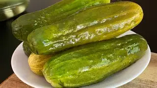 ВЕК ЖИВИ ВЕК УЧИСЬ! Не говорите что это невкусно Малосольные огурцы простой рецепт